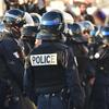Police standing outside 