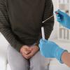 Man getting STD Test